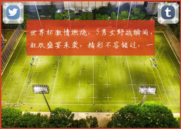 世界杯激情燃烧，5男女野战瞬间，狂欢盛宴来袭，精彩不容错过，一起见证